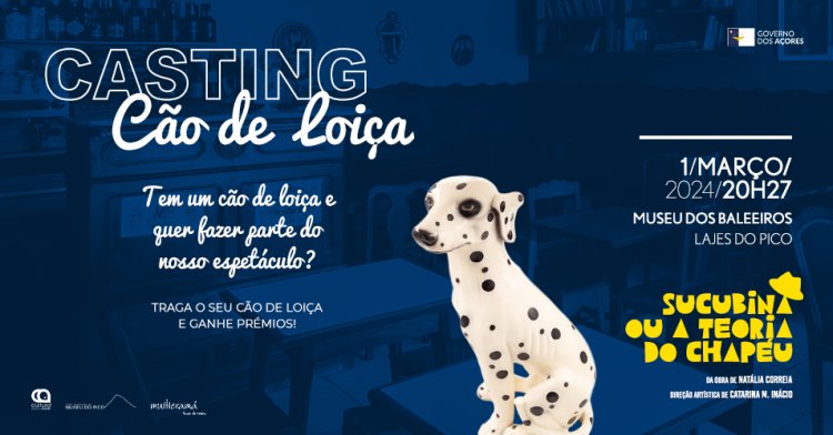 Casting  Cão de Loiça, pelo Grupo de Teatro Muitieramá, no Museu do Pico