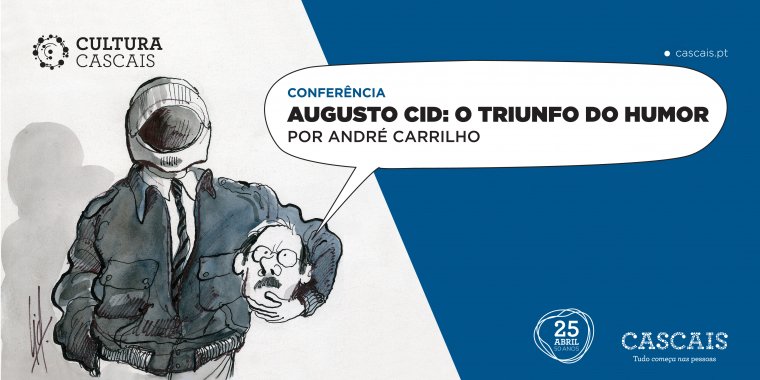 Conferência 'Augusto Cid: o triunfo do humor'