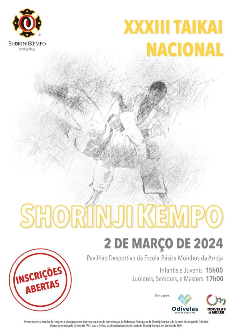 33.º TAIKAI - Campeonato Nacional de Shorinji Kempo