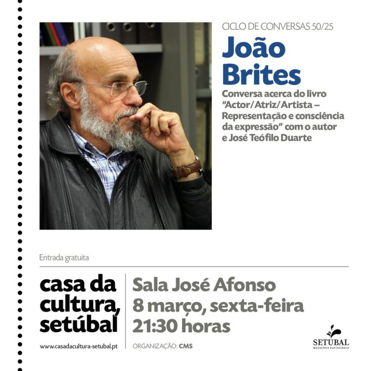 CICLO DE CONVERSAS 50/25 - JOÃO BRITES