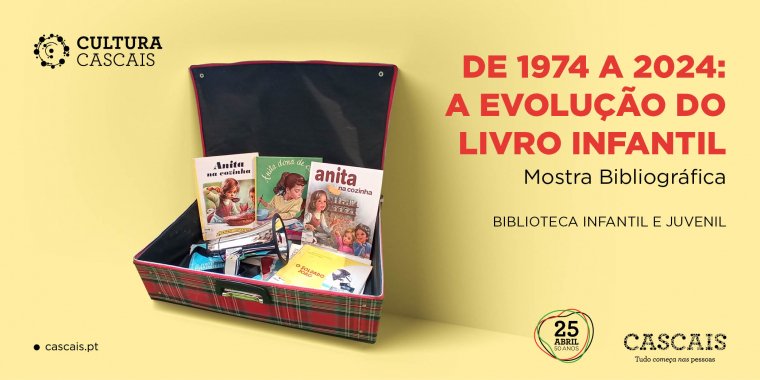 Mostra Bibliográfica 'De 1974 a 2024: A evolução do livro infantil'