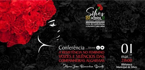 Conferência “A resistência no feminino: vozes e silêncios das companheiras algarvias”