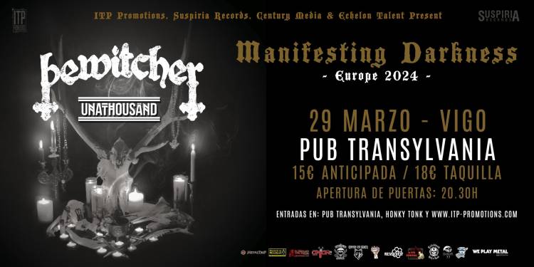 BEWITCHER + Unathousand en Pub Transylvania (Vigo)