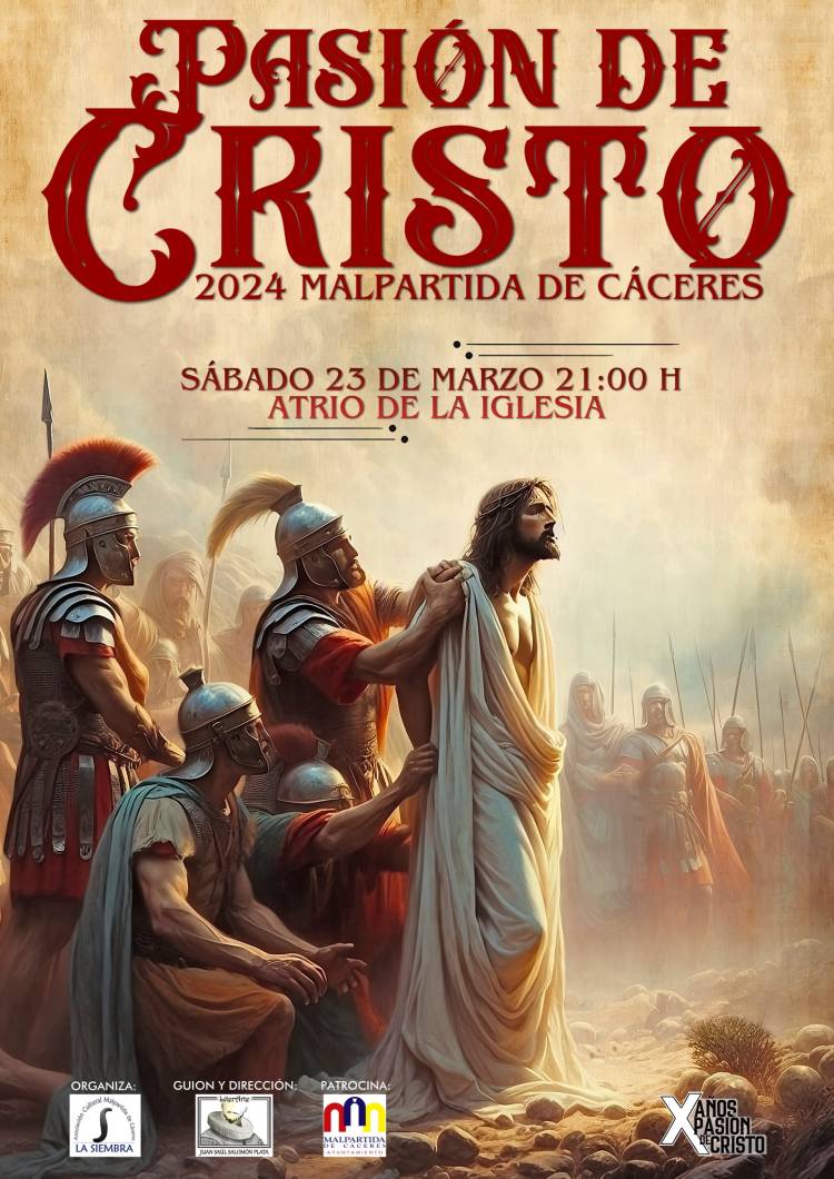 Representación Teatral de la Pasión de Cristo