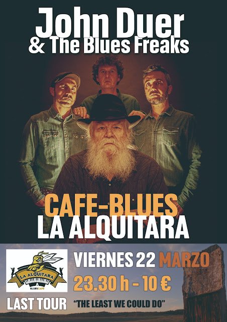 John Duer & The Blues Freaks en La Alquitara