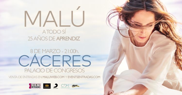 Malú - 8 marzo, Cáceres