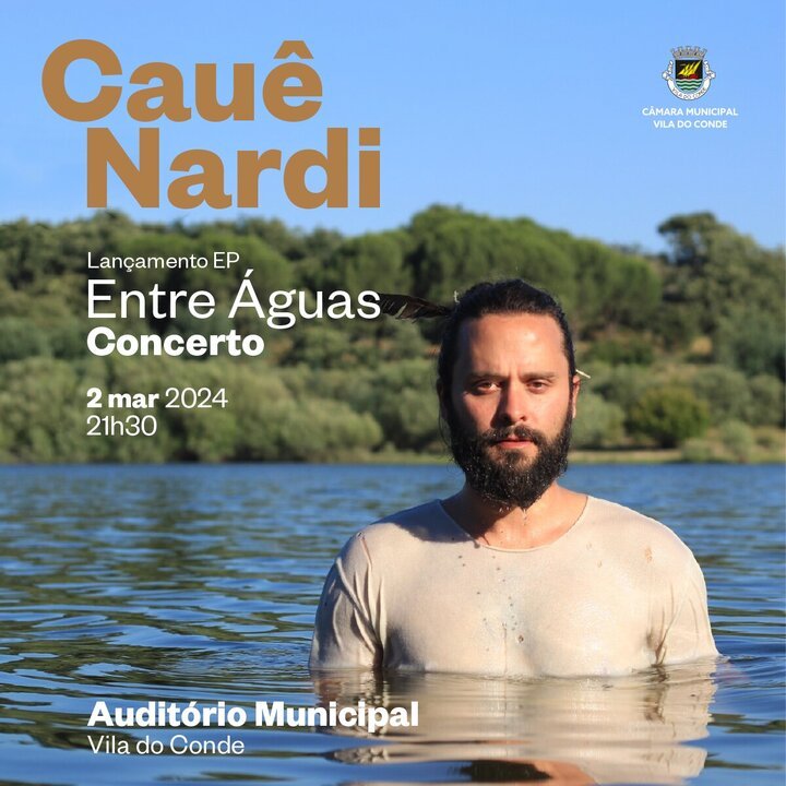 Lançamento EP 'Entre Águas' de Cauê Nardi