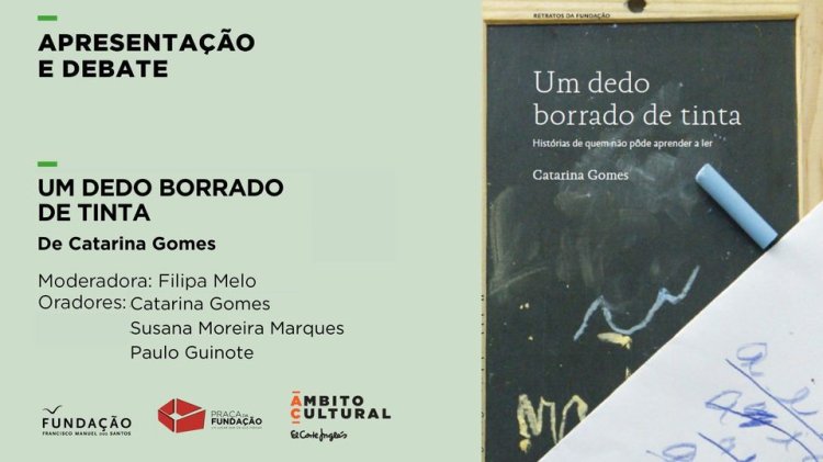 Praça da Fundação: 'Um Dedo Borrado de Tinta' de Catarina Gomes