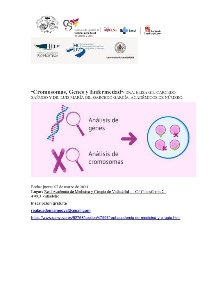 'Cromosomas, Genes y Enfermedad'