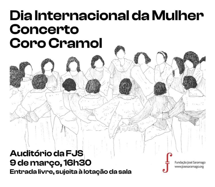 Concerto do grupo de canto Cramol em celebração do Dia Internacional da Mulher