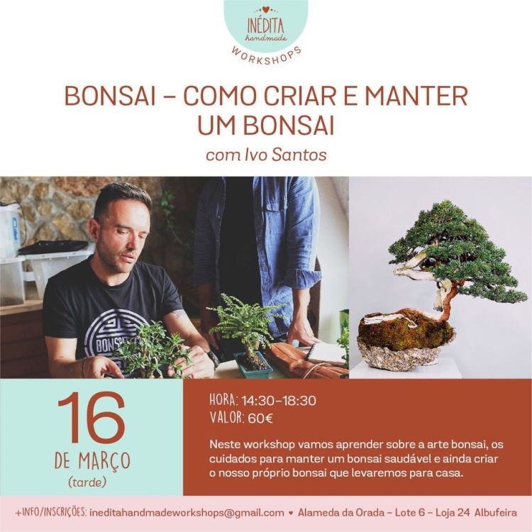 Workshop: Bonsai - Como criar e Manter um Bonsai