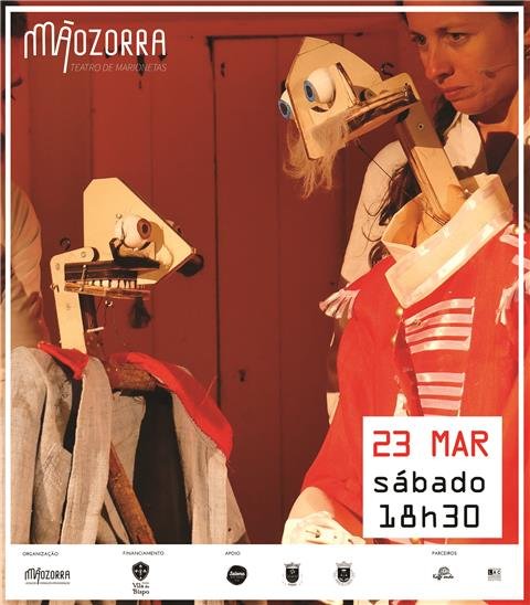 Mãozorra - Teatro de Marionetas - 'COM QUE LINHAS SE DESCOSE A GUERRA'