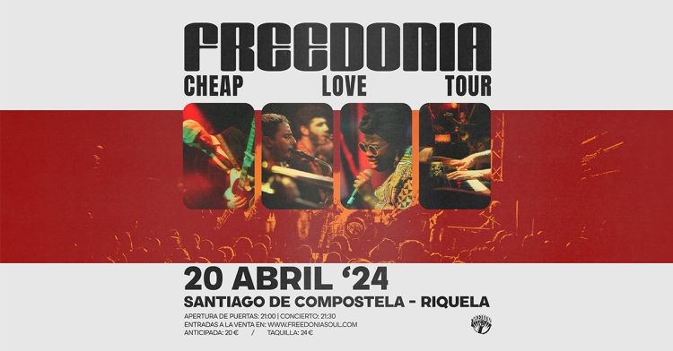 Freedonia | Santiago de Compostela | Cheap Love Tour