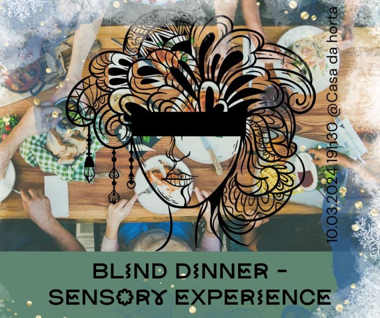 Blind dinner - sensory experience
