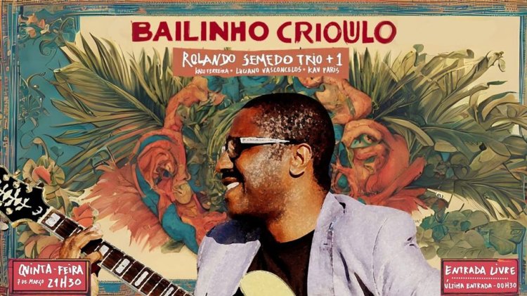 BAILINHO CRIOULO | Rolando Semedo Trio+1 no Bartô 