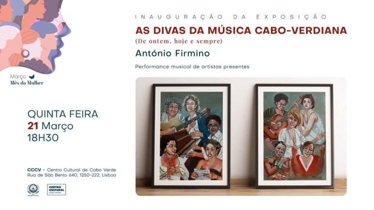Inauguração da exposição | As divas da música cabo-verdiana | António Firmino