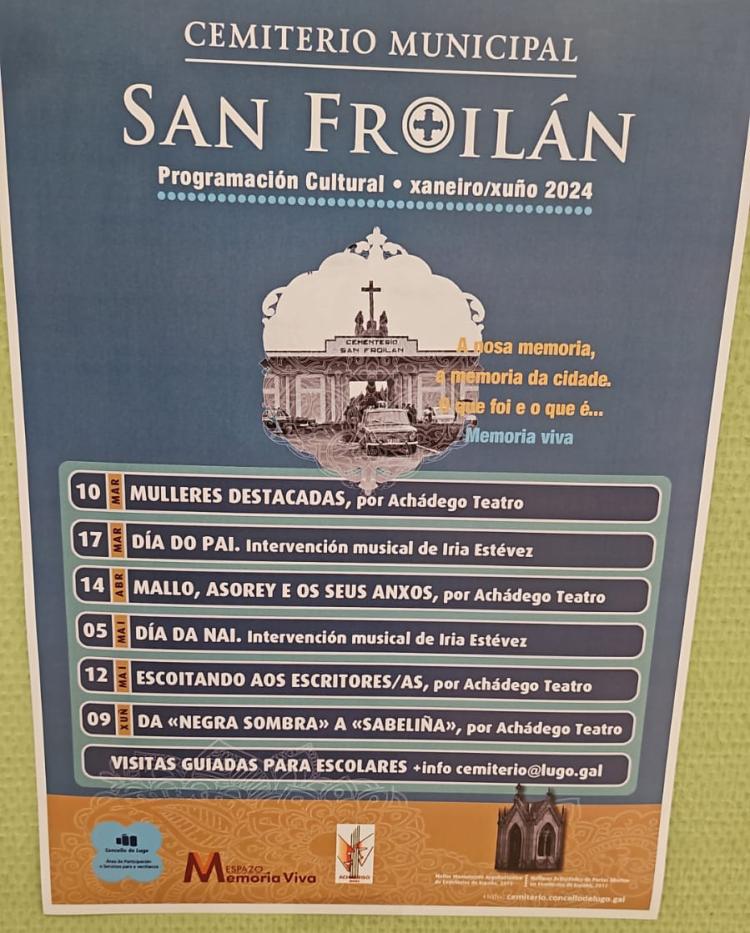 Achádego Teatro no Cemiterio San Froilán