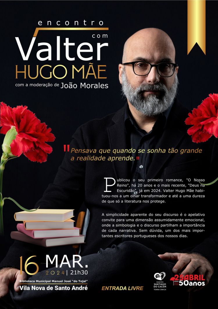 Encontro com Valter Hugo Mãe