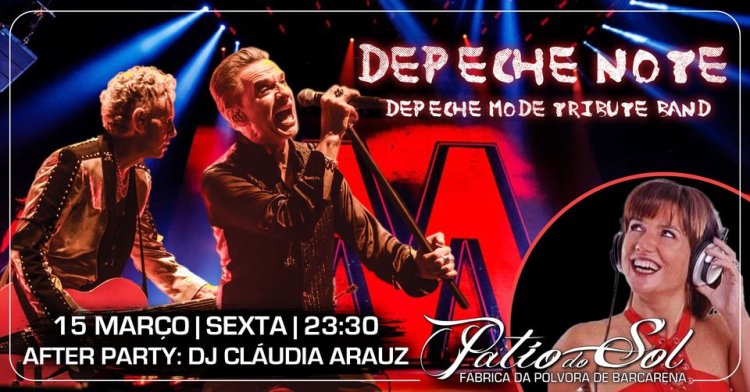 Depeche Note - Tributo DEPECHE MODE | After Party: DJ CLÁUDIA ARAUZ