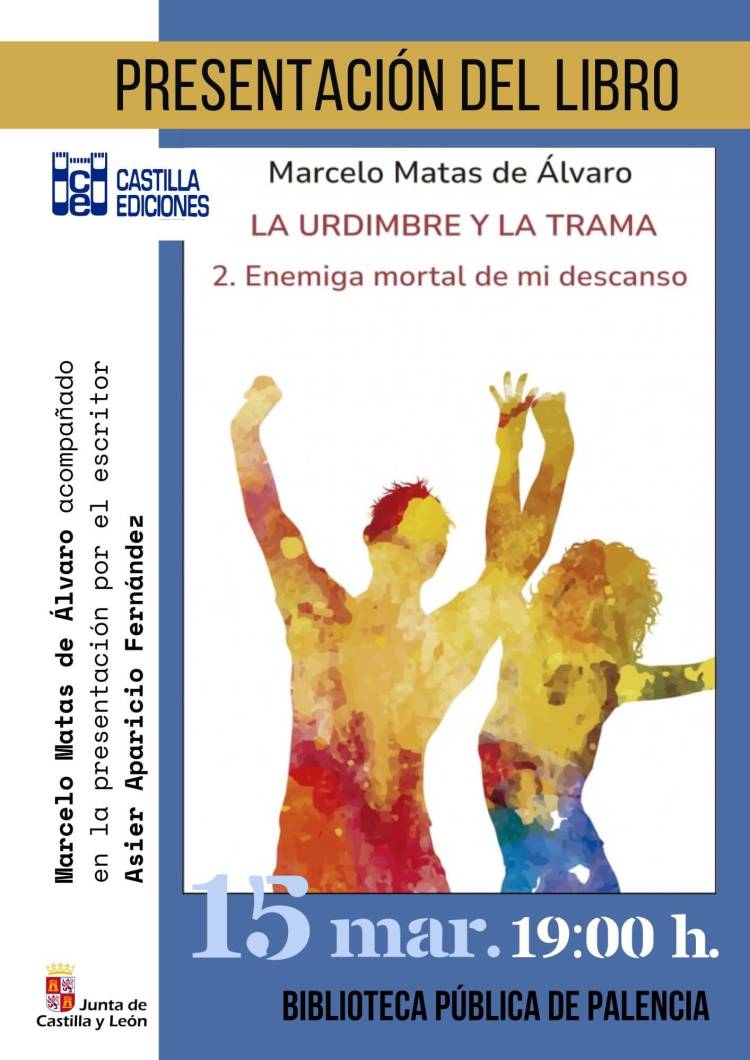 Presentación de la novela Enemiga mortal de mi descanso de Marcelo Matas de Álvaro,