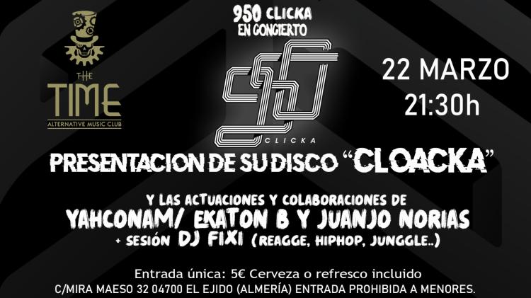 950Clicka (Presentacion nuevo disco) en Thetimeclub