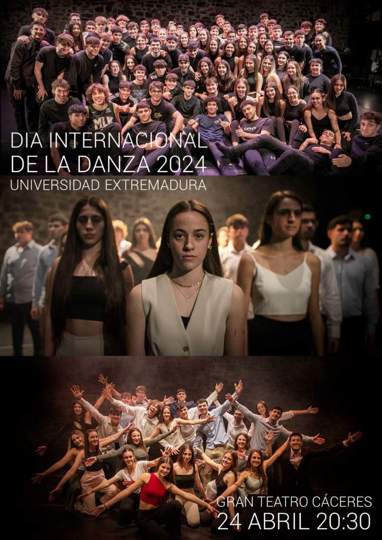 DÍA INTERNACIONAL DE LA DANZA 2024, Universidad de Extremadura