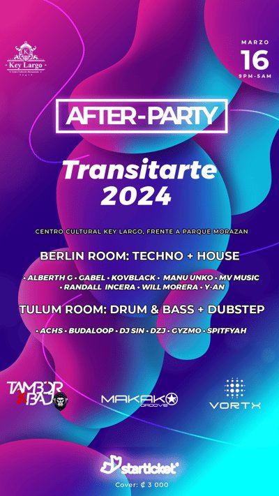 TRASITARTE 2024 AFTER PARTY