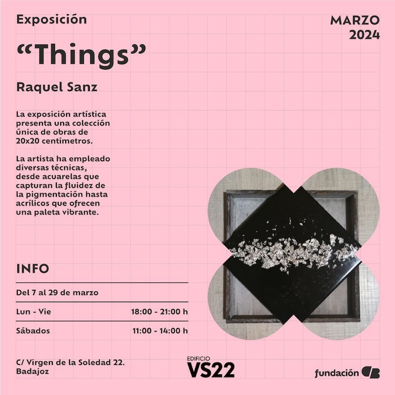 Exposición ‘Things’, de Raquel Sanz