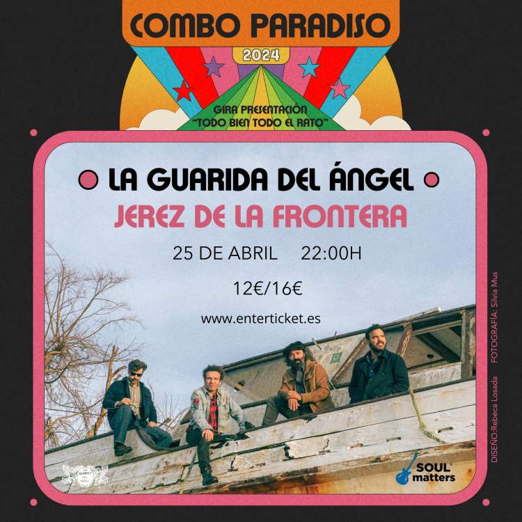 Combo Paradiso en Jeréz de la Frontera presentando 'Todo bien todo el rato'