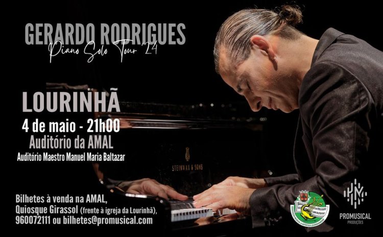 Gerardo Rodrigues - Piano Solo Tour '24 - Lourinhã