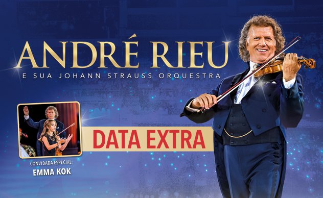 ANDRÉ RIEU E A SUA ORQUESTRA JOHANN STRAUSS