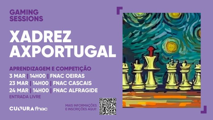 Xadrez na FNAC - Alegro Alfragide (Prática livre + Torneio)