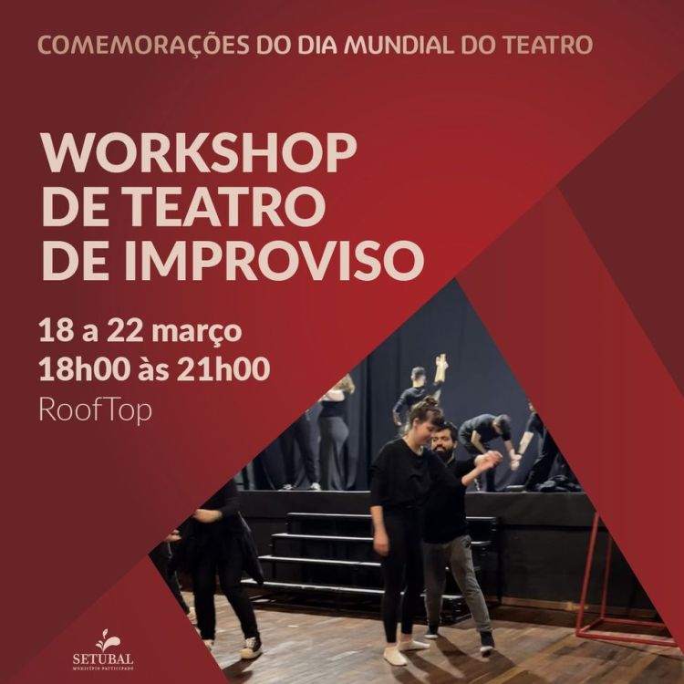 Workshop de Teatro de Improviso (Mário Bomba) | Comemorações do Dia Mundial do Teatro