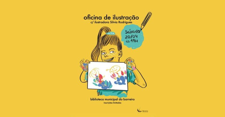 Oficina de Ilustração para crianças com Sílvia Rodrigues 