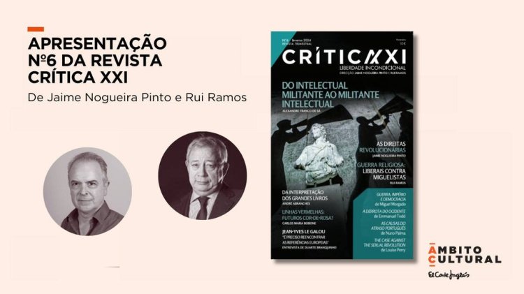 Apresentação no Nº6 da Revista Crítica XXI de Jaime Nogueira Pinto e Rui Ramos