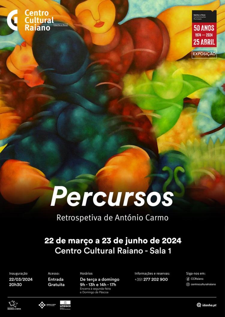 «Percursos» | Retrospetiva de António Carmo
