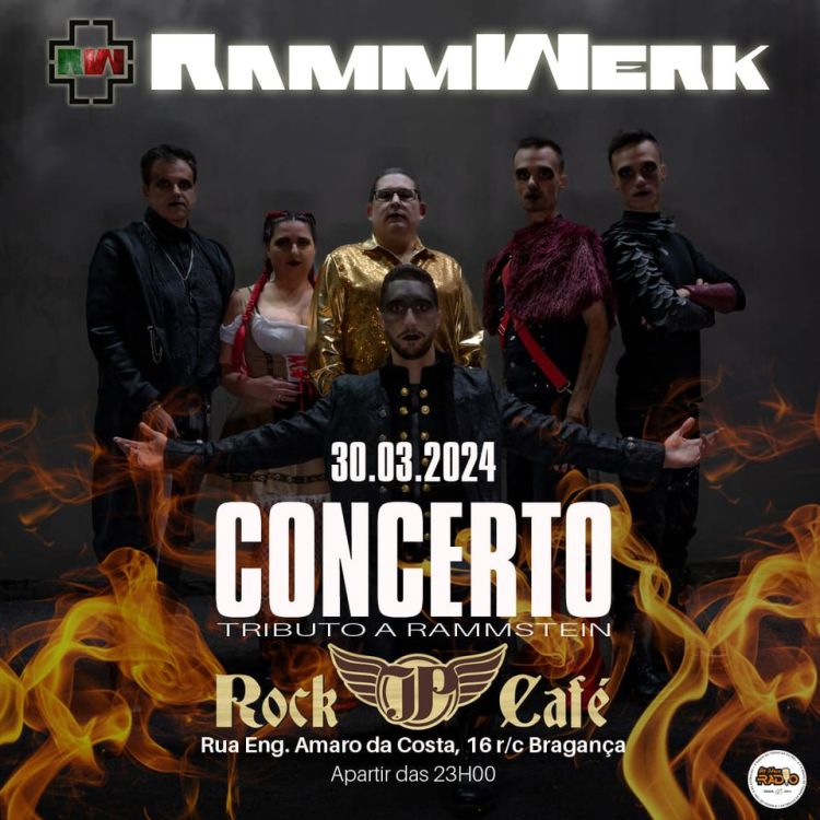 RammWerk - Tributo Rammstein no JP Rock Café 