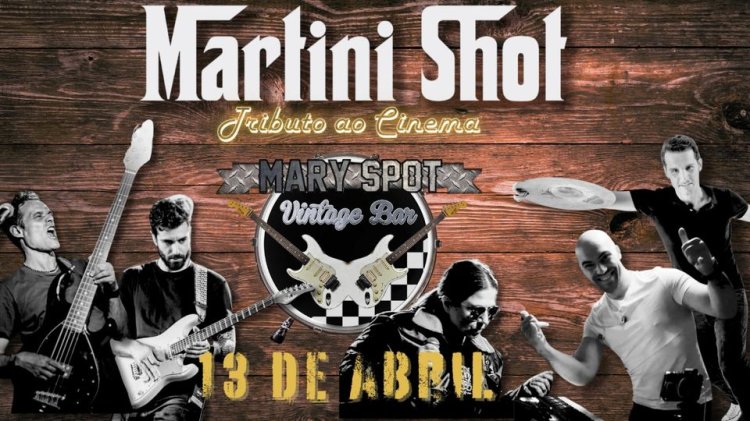 Martini Shot - Tributo ao Cinema - Mary Spot Vintage Bar - Matosinhos