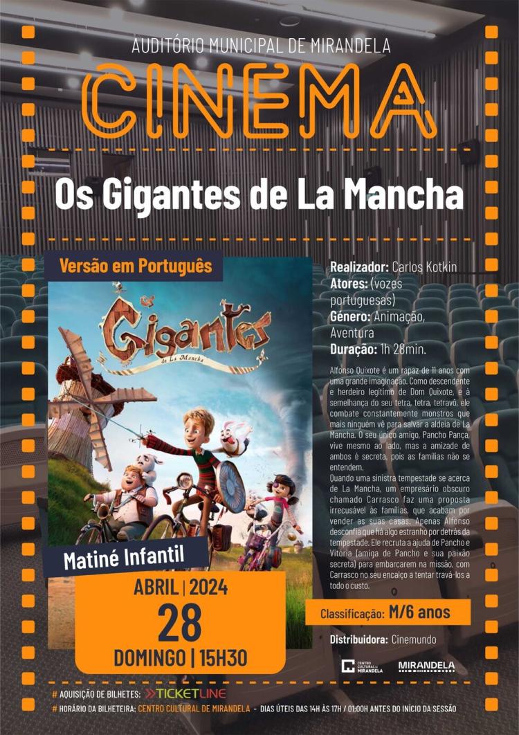 Os Gigantes de La Mancha - Cinema