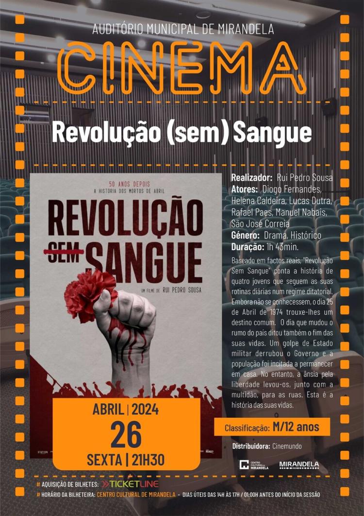 Revolução (Sem) Sangue - Cinema - 50 anos do 25 de Abril