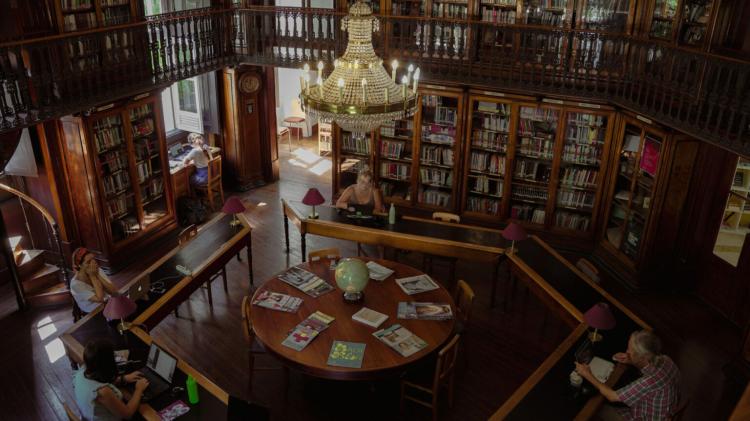 Visita à Biblioteca de São Lázaro