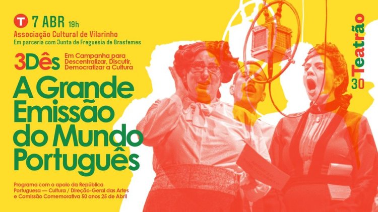 A Grande Emissão do Mundo Português | Brasfemes | 3DÊS 