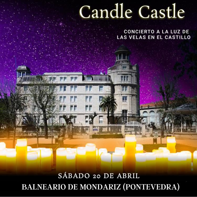 Candle Castle Night - El concierto a la luz de las velas en el Balneario de Mondariz (Pontevedra)