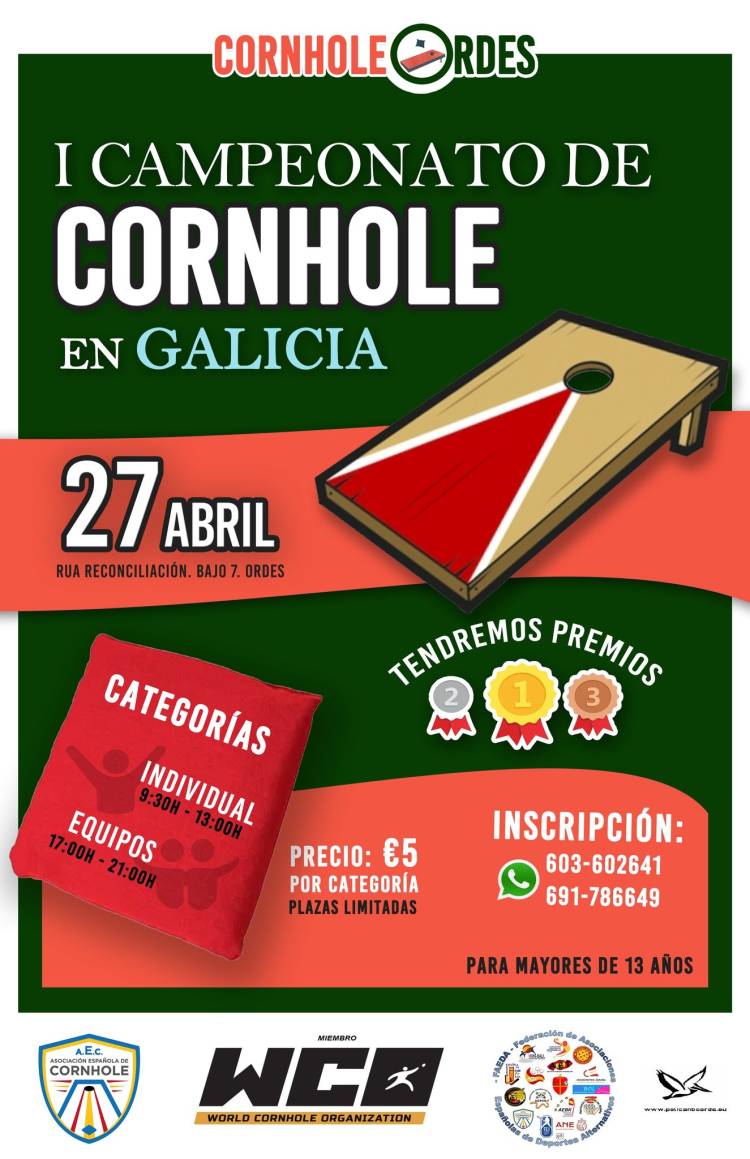 I Campeonato de Cornhole de Galicia 