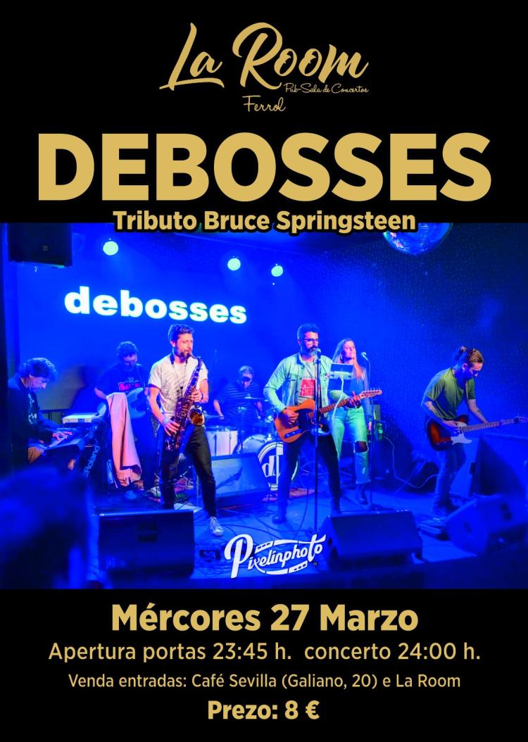 Concerto  DEBOSSES  (tributo Bruce Springsteen)  (8 €)