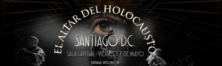 El Altar Del Holocausto - Santiago - Único concierto Galicia