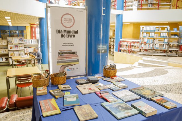 Banca de Oferta de Livros – Dia Mundial do Livro
