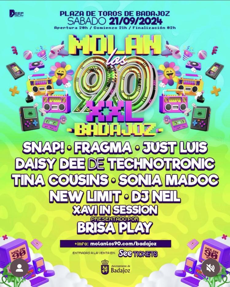 Festival Molan los 90 XXL