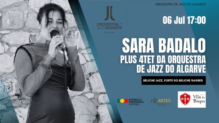 Sara Badalo plus 4Tet da Orquestra de Jazz do Algarve | Beliche Jazz | Sagres