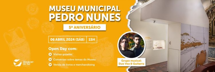 5.º aniversário do renovado Museu Municipal Pedro Nunes